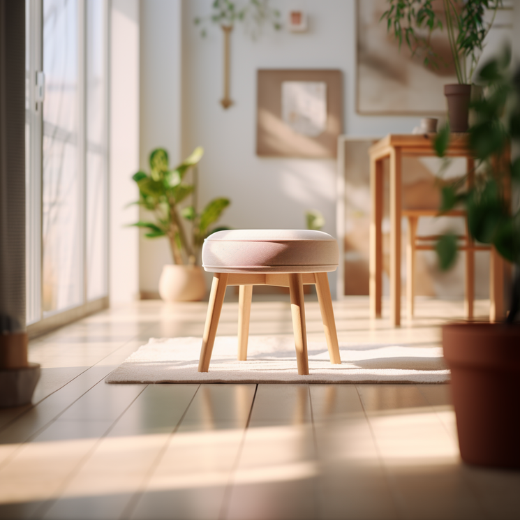 Image 1 of Wood Stool