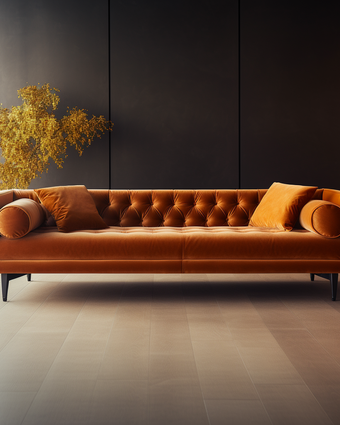 Luxury Tufted Sofa