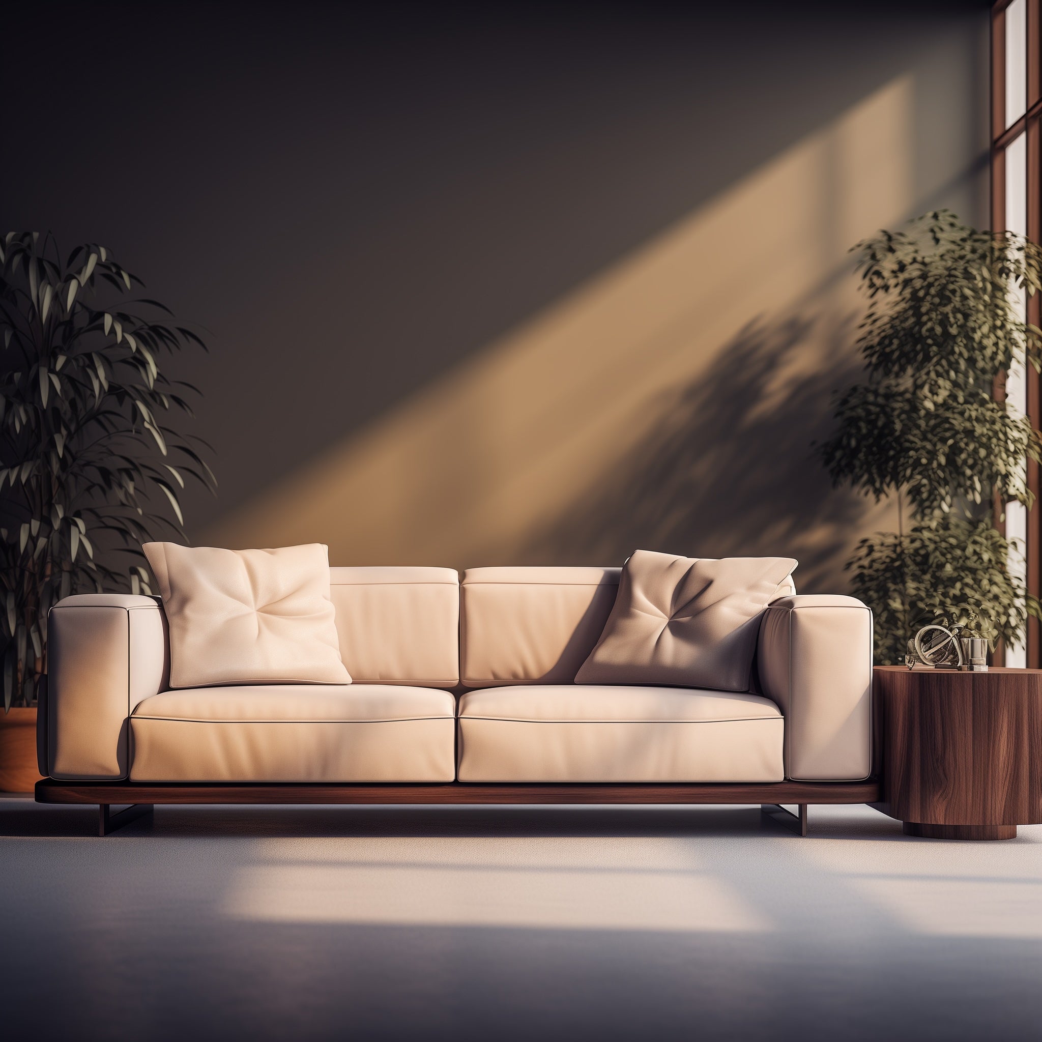 Luxury Cream Sofa